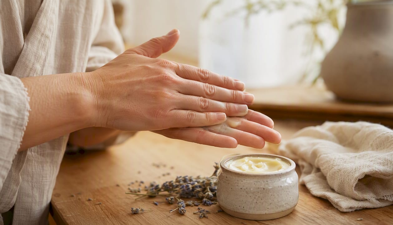 How to apply full-body balm for maximum absorption