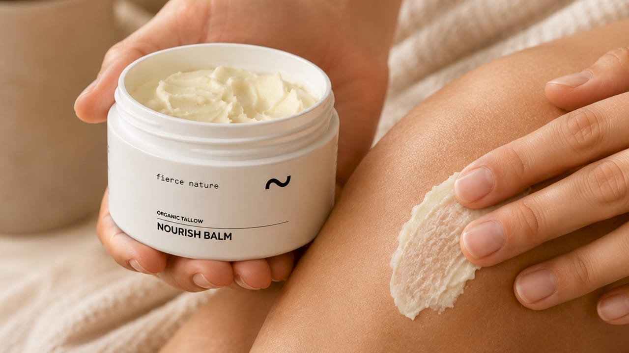 How to apply a body balm massage technique at home