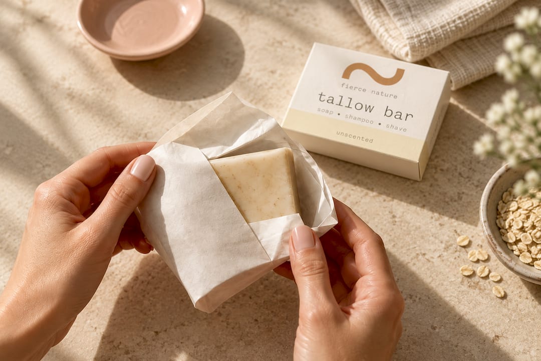 Coconut Oil Free Soap That Lists Full INCI for Sensitive Skin