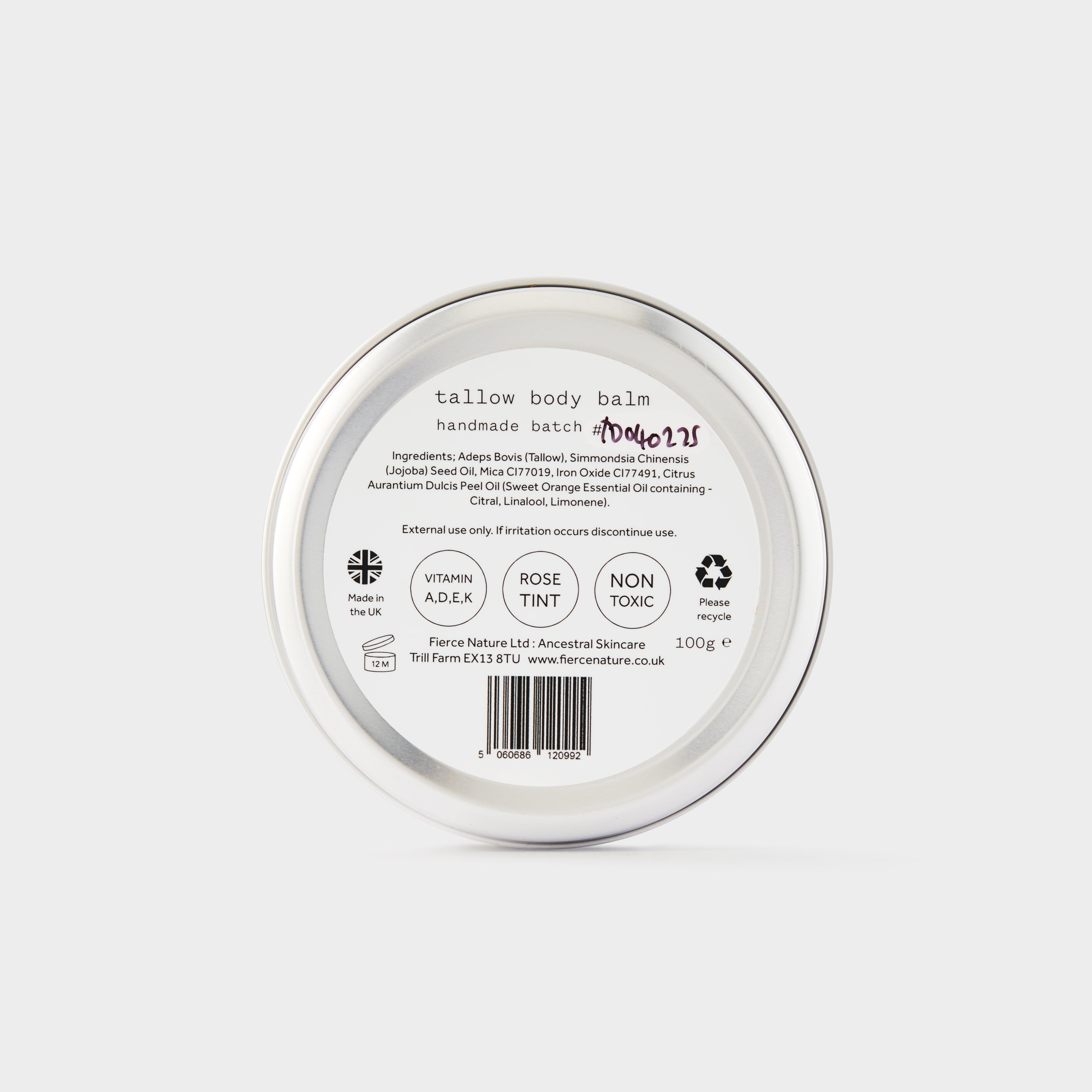 Nourish Balm with Rose Tint (Sweet Orange)