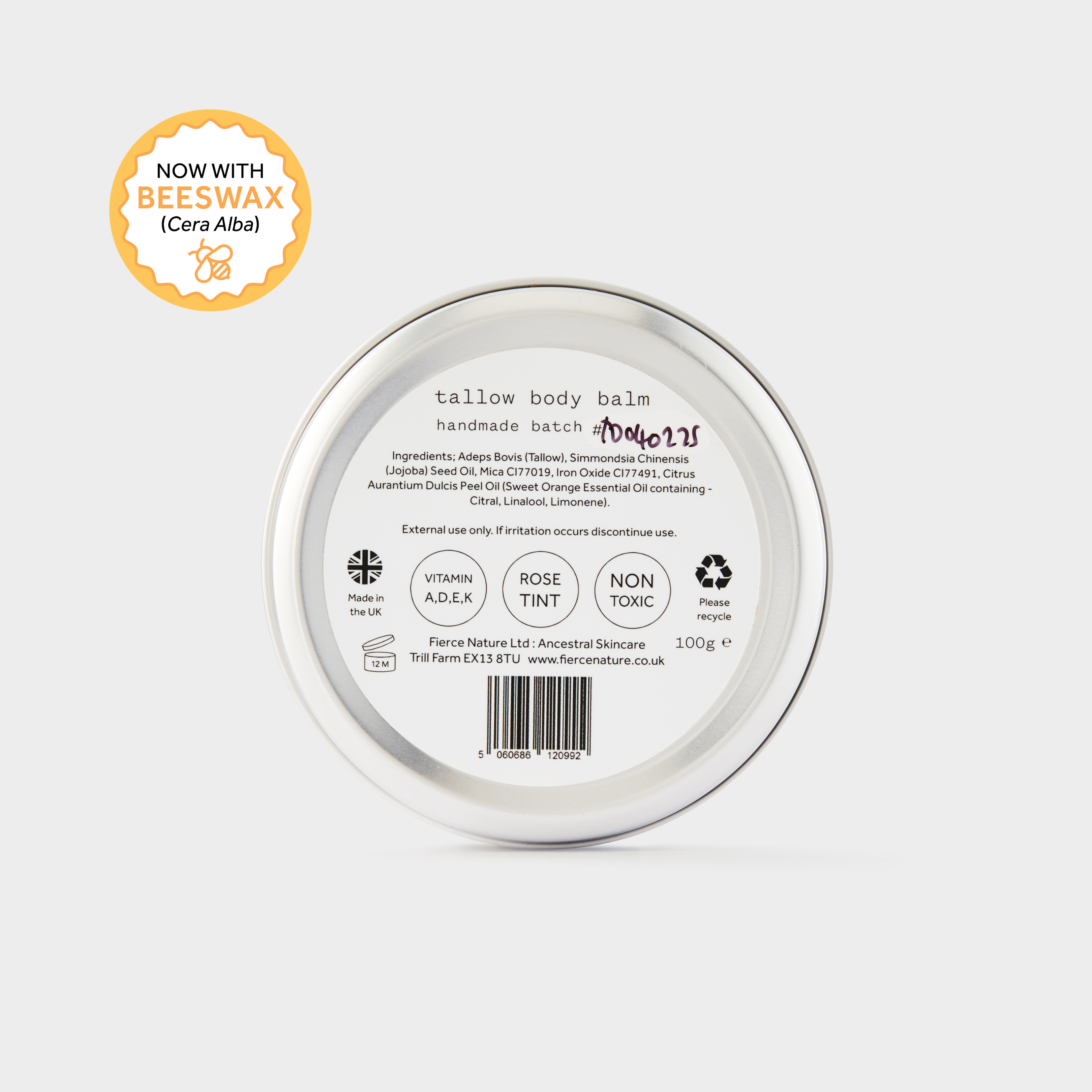 Nourish Balm with Rose Tint (Sweet Orange)
